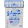 Johnson's Baby, 100 шт, Ватні палички для дітей