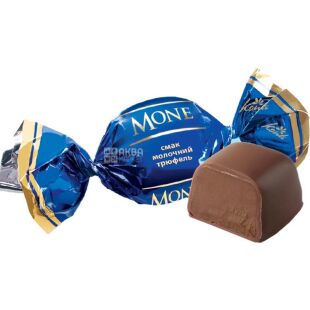 Konti Mone, 1 кг, Цукерки молочний трюфель, Конті