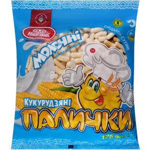 Мак-даК, 175 г, Кукурудзяні палички, Молочні