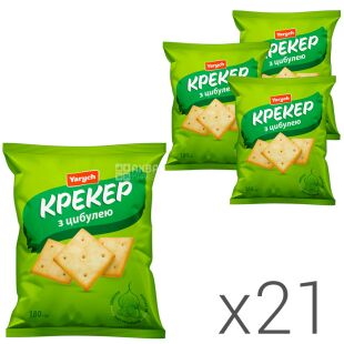 Yarych, Упаковка 21 шт. х 180 г, Ярич, Печиво крекер з цибулею