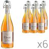 Elixia Cola, Упаковка 6 шт. х 0,75 л, Напій газований органічний Лимонад Таїті Кола-Ваніль Еліксія, скло