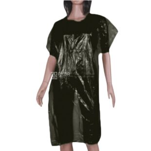 Chila, 50 шт., Чила, Пеньюари поліетиленові одноразові, чорні