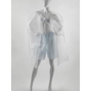 Chila, 10 шт., Чила, Накидка одноразова на зав'язках, біла