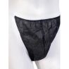 Труси-стрінги чоловічі одноразові чорні, універсальні, в індивідуальній упаковці, 50 шт.