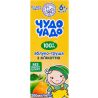 Чудо-Чадо, 0,2л, Сок для детей с 4 месяцев Яблоко-Груша с мякотью, с трубочкой