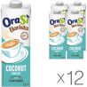 OraSi Barista Сoconut, Упаковка 12 шт, по 1 л, Орасі, Напій кокосовий з рисом Бариста