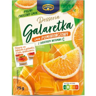 Kruger Galaretka, 75 г, Крюгер Галаретка, Желе с апельсиновым вкусом