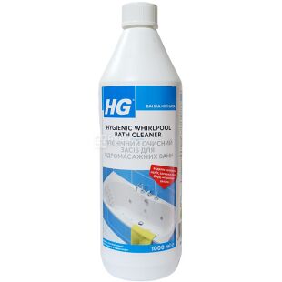 HG, 1 л, Гігієнічний засіб для чищення для гідромасажних ванн