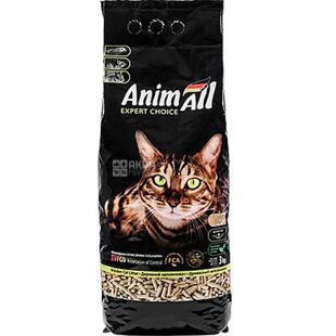 AnimAll, 3 кг, Наполнитель древесный 