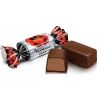 Roshen, 1 кг, Цукерки глазуровані з шоколадною глазур'ю Червоний мак, Рошен