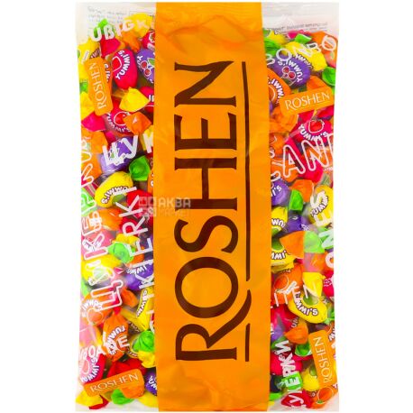 Roshen Yummi's, 1 kg, Fruit-flavored chewing candies - buy Jelly Roshen Yummi's, 1 kg, Fruit-flavored chewing candies - buy Jelly