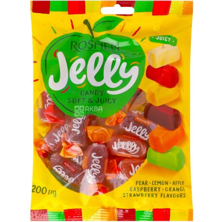 Roshen Jelly, 200 г, Желейные Конфеты Джелли, Рошен