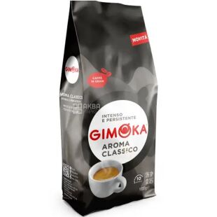 Gimoka, 1 кг, Кава в зернах темного обсмаження Джімока, купаж