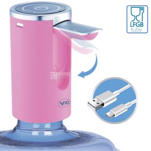 ViO E23, Electric USB water pump with folding spout, pink