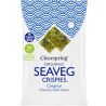 Clearspring, Seaveg Crispies Original, 4 г, Водорості морські хрусткі, органічні