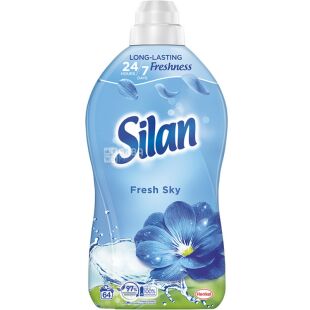 Silan Fresh Sky, 1,408 л, Ополіскувач для прання Небесна свіжість, Сілан