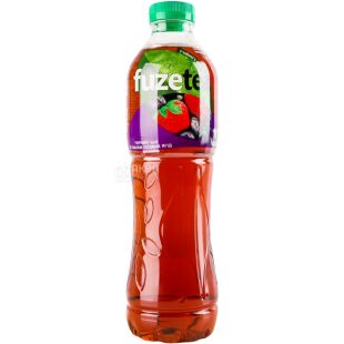 Fuzetea, 1 л, Чай холодний чорний Лісові ягоди Ф'юзті, ПЕТ