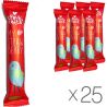 ФрукФетта, Упаковка 25 шт. х 20 г, Батончик фруктовый, Клубника