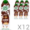 Vega Milk Barista, Упаковка 12 шт. х 950 мл, Вега Милк, Напиток соевый Бариста Миндаль