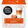 Nescafe Dolce Gusto Latte Macchiato Caramel, 16 шт. х 9.1 г, Нескафе Дольче Густо, Кава в капсулах Лате макіато Карамель