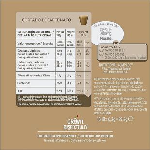 Nescafe Dolce Gusto Cortado Espresso Macchiato, 16 шт. х 6.3 г, Нескафе Дольче Густо, Кава в капсулах Кортадо Еспресо Макіато