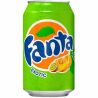 Fanta Exotic,0,33 л, Напій газований зі смаком тропічних фруктів Фанта, ж/б