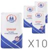 Diamant, Упаковка 10 шт. х 1 кг, Цукор-пісок Діамант, білий кристалічний