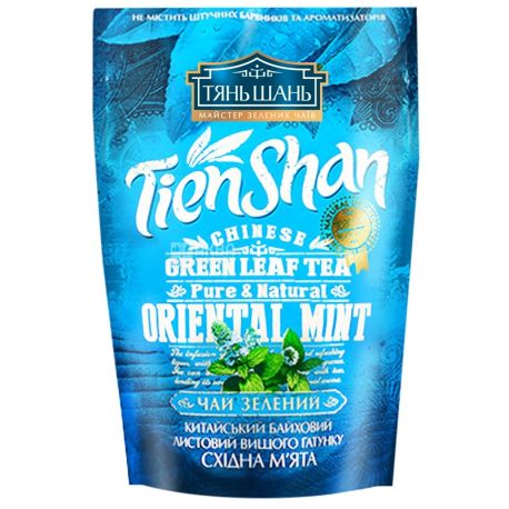 Tien Shan, 50 g, tea, green, Oriental mint