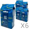 Lavazza Super Crema, Упаковка 6 шт. х 1 кг, Кава в зернах середнього обсмаження Лавацца, купаж