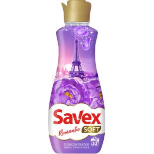 Savex, Exclusif Purple, 0,8 л, Ополіскувач для прання Ваніль, Савекс