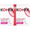 Kotex Ultra Soft Super Duo, 16 шт., Гигиенические прокладки, 5 капель