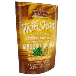 Тянь-Шань, Ginseng Oolong, 100 г, Чай Женьшень Улун, зелений