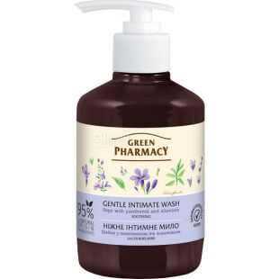 Green Pharmacy, 370 г, Рідке мило Грін Фармасі, Шавлія, з дозатором