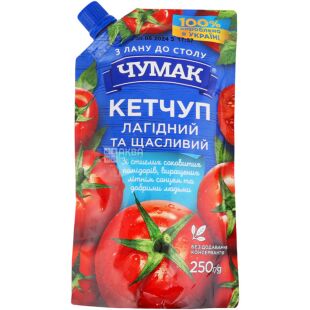 Чумак, 250 г, Кетчуп Лагідний