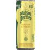 Maison Perrier Lemon, 0,33 л, Вода газована мінеральна зі смаком Лимона Пер'є, без цукру, ж/б