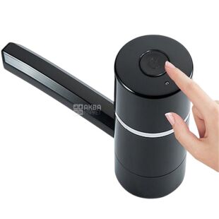 ViO E4 black, Помпа для бутильованої води електрична, чорна, USB помпа