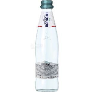 Borjomi, 0,33 л, Боржоми, Вода минеральная сильногазированная, стекло