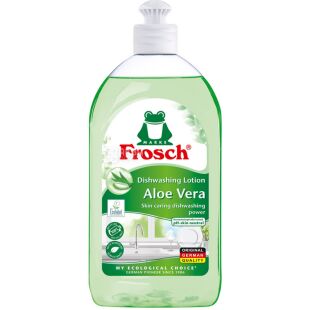 Frosch, Алоэ Вера, 500 мл, Бальзам-концентрат для мытья посуды