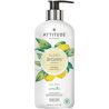 Attitude, Super Leaves, 473 мл, Жидкое мыло для рук с ароматом лимона Аттитюд, антисептический и антибактериальный уход
