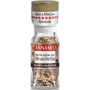 Cannamela, Суміш спецій для брускетти, в млинку, 35 г