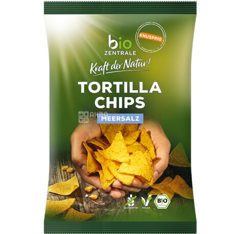 Тортильи органические с морской солью,125г, ТМ Bio Zentrale 