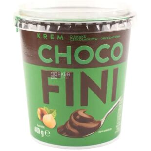Chocofini, 400 г, Чокофини, Паста шоколадная с ореховым вкусом