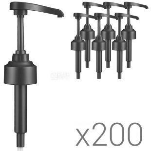 ViO Multi, Упаковка 200 шт., Дозатор для сиропу, універсальний, чорний