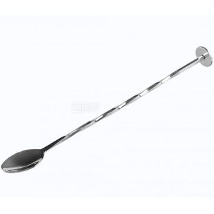 One Chef, Ложка барна класична з плоским мадлером, 27 см