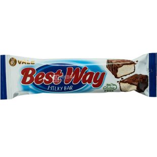 Vale Best Way, 30 г, Вале Бест Вей, Батончик с суфле глазированный