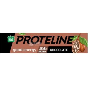 Vale ProteLine, 40 г, Вале ПротеЛайн, Батончик протеиновый Шоколад, глазированный