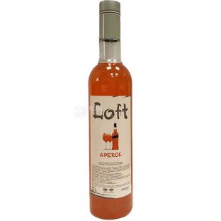 Loft Aperol, 700 мл, Сироп Лофт, Апероль, стекло