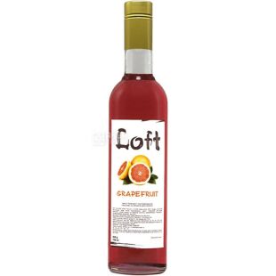 Loft Grapefruit, 700 мл, Сироп Лофт, Грейпфрут, скло
