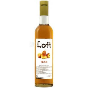 Loft Pear, 700 мл, Сироп Лофт, Груша, скло