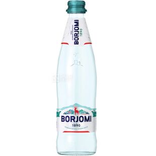 Borjomi, 0,5 л, Боржомі, Вода мінеральна сильногазована, скло